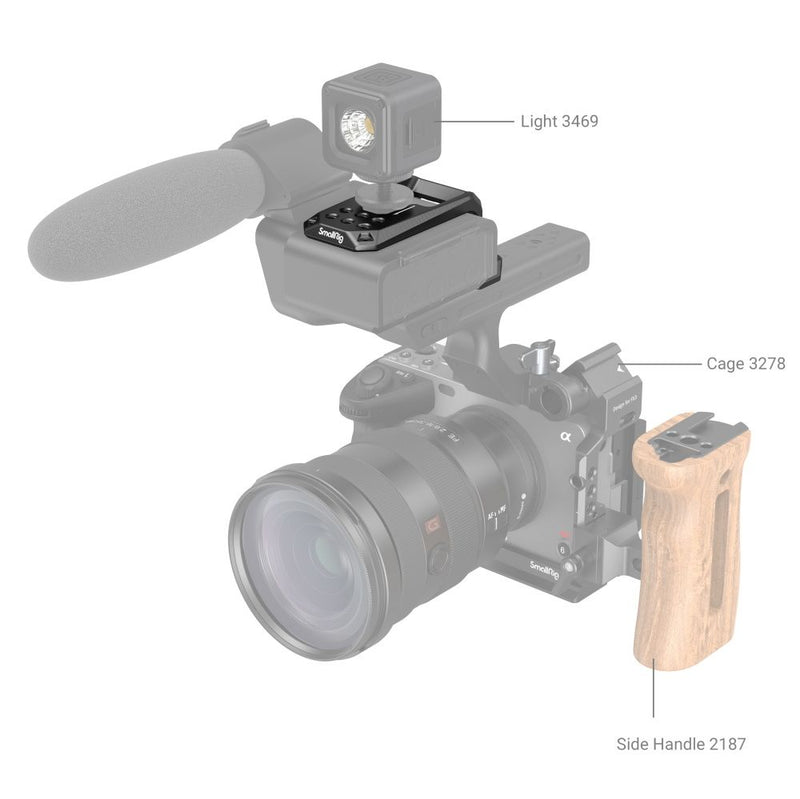 SmallRig Top Plate for Sony FX3 XLR Unit MD3990