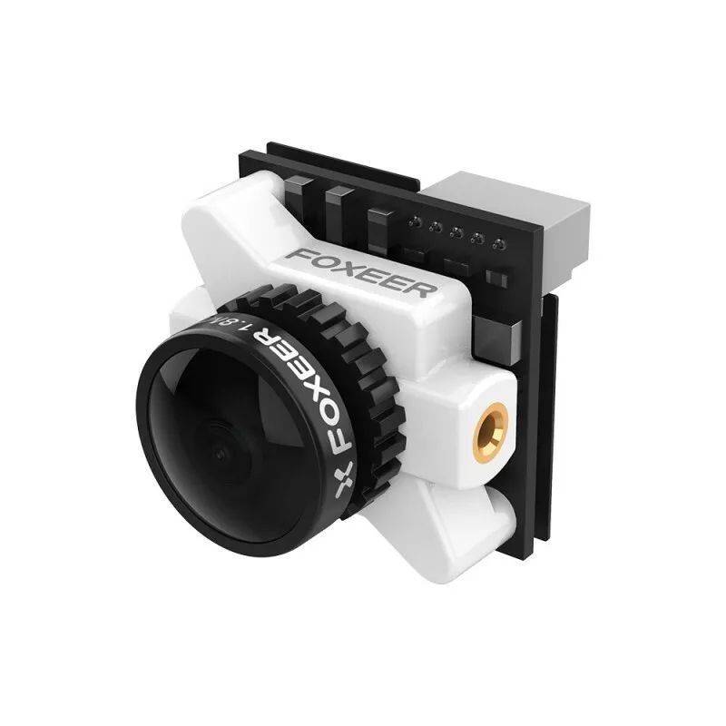 Foxeer Falkor 2 Micro 1200TVL FPV Camera 16:9/4:3 GWDR No Freeze L1.8mm (White)