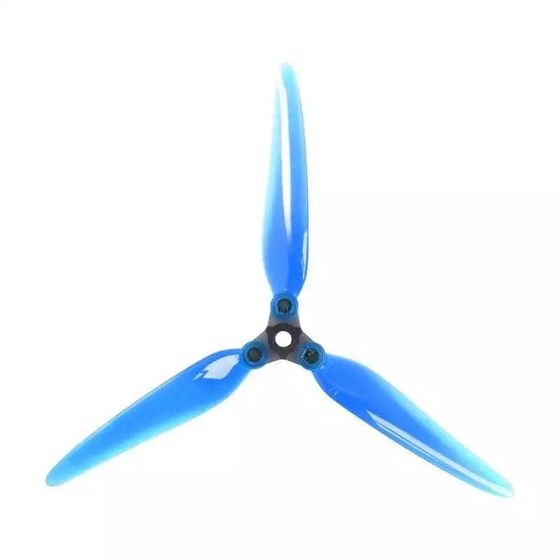 Dalprop Fold F7 Blades Crystal Blue Hub Grey