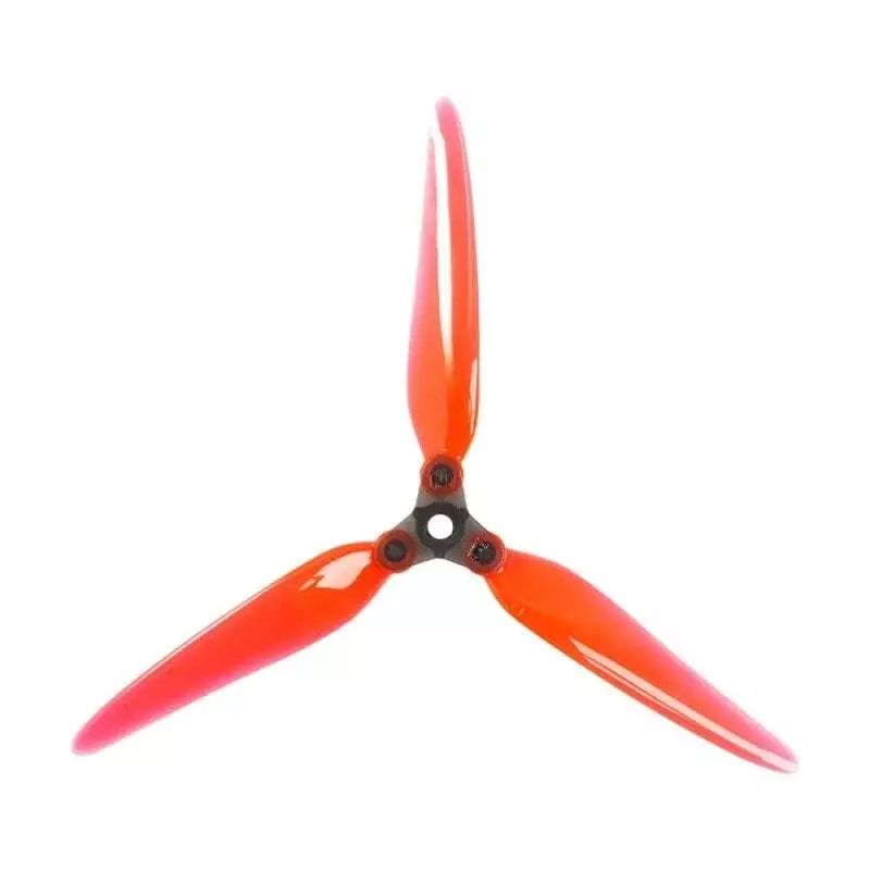 Dalprop Fold F7 Blades Crystal Red Hub Grey