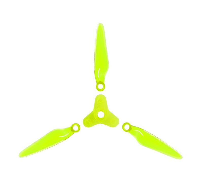 Dalprop Fold F5 FPV Propeller Set (12x Crystal Green Blades 4x Green Hub)