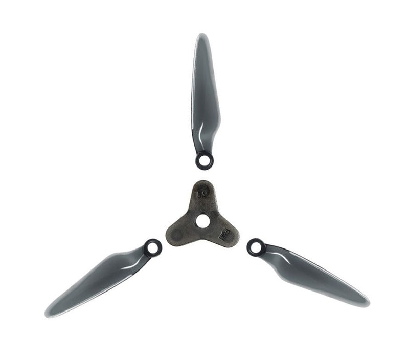 Dalprop Fold F5 FPV Propeller Set (12x Crystal Grey Blades 4x Grey Hub)