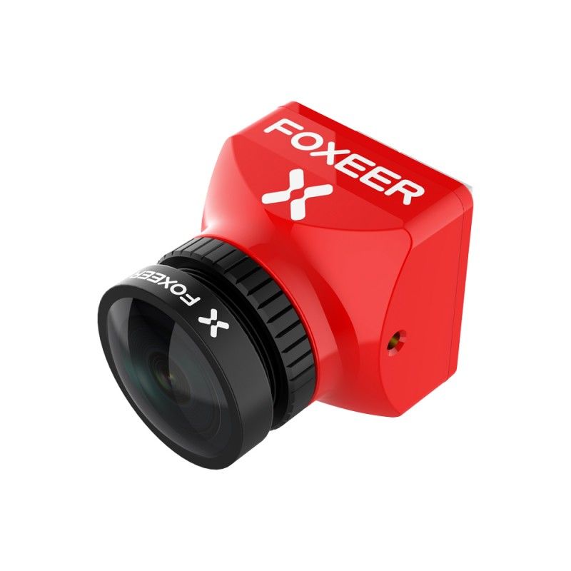 Foxeer Predator 4 Micro Full Cased M12 Lens 1.7mm Super WDR FPV Camera (Red)