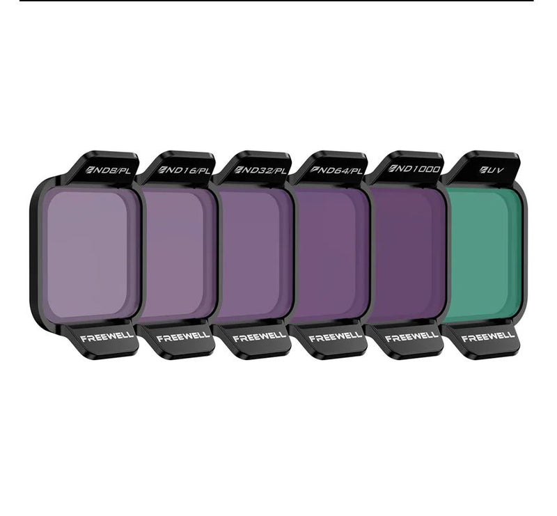 Freewell 6-pack Bright Day Filter Set for DJI Flip