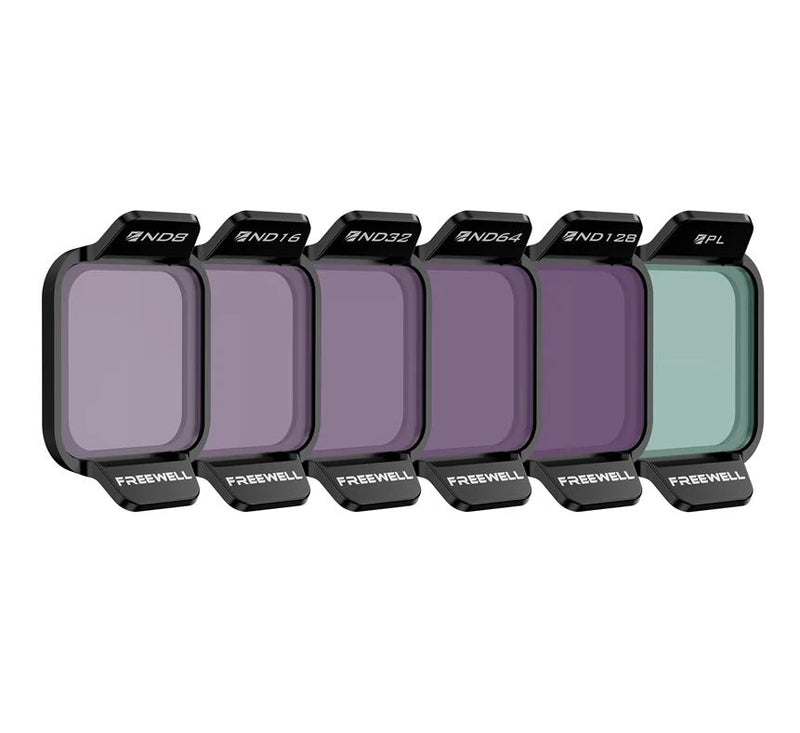 Freewell 6-pack Standard Day ND Filter Set for DJI Flip