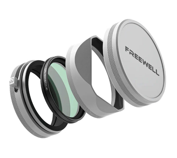 Freewell CPL/GMIST (1/4) Hybrid Filter Kit with Lens Hood for FUJI X100 Series (Silver)