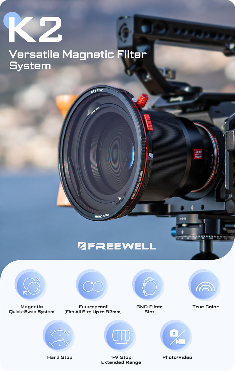 Freewell K2 Versatile Magnetic Filter System (Creative Capture Bundle)