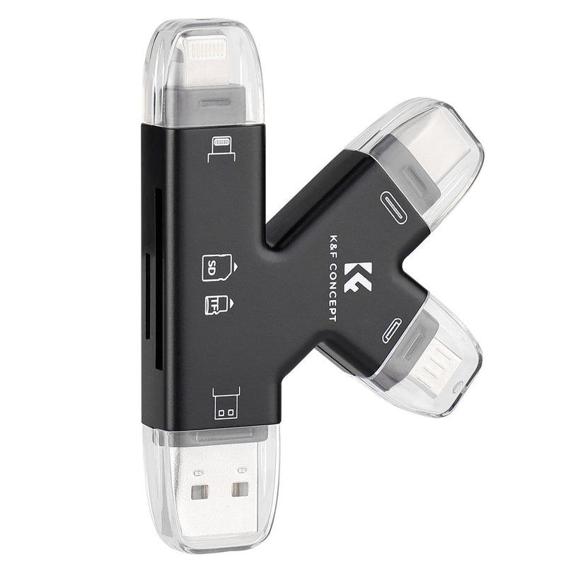 K&F Concept 4-in-1 Multi-function SD Card Reader