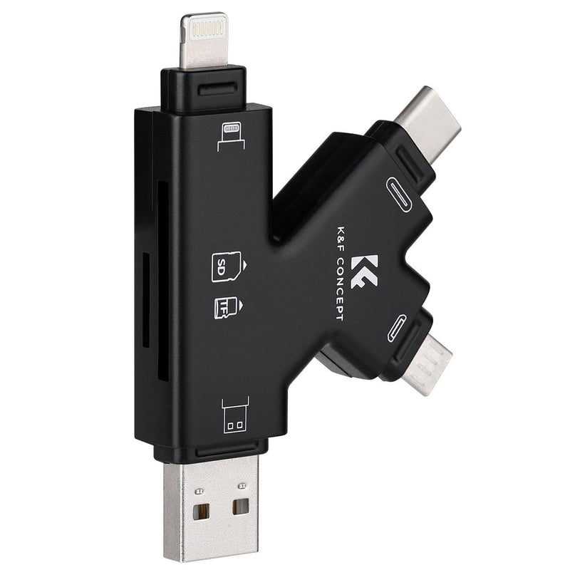 K&F Concept 4-in-1 Multi-function SD Card Reader