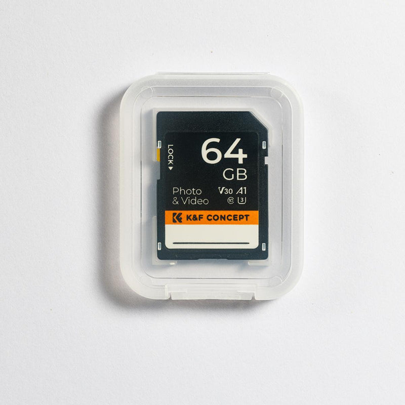 K&F Concept 64GB U3 V30 4K UHD Memory Card