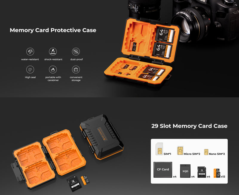 K&F Concept Memory Card / SIM Card Protection Case