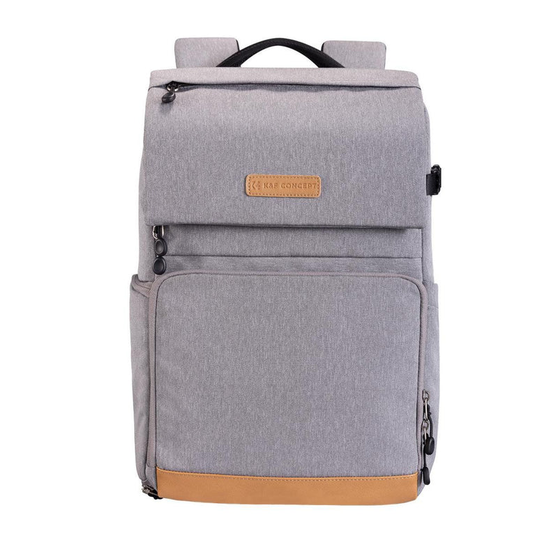 K&F Concept 22L Camera Backpack (Light Grey)