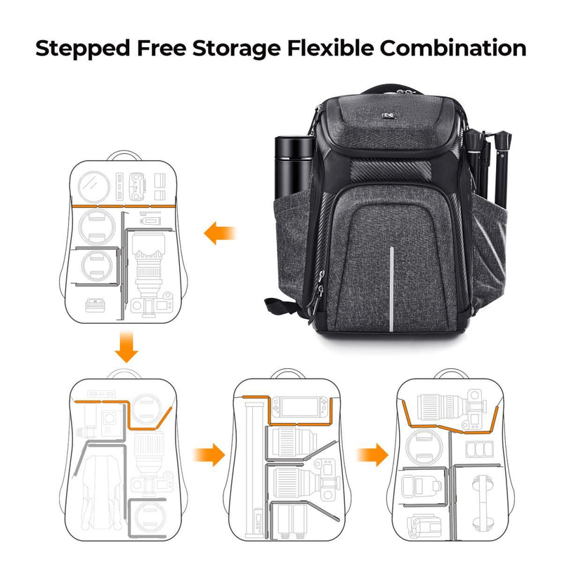 K&F Concept 25L Camera Backpack