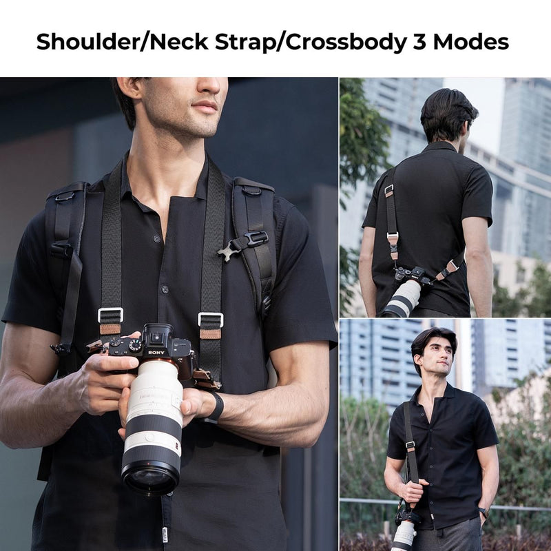 K&F Concept Camera Neck Strap (Black)