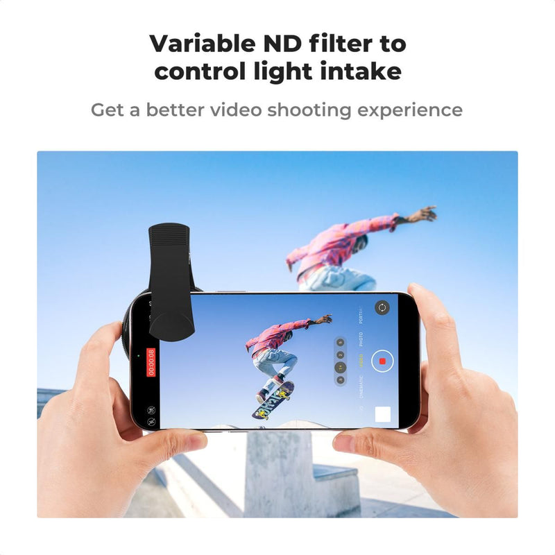 K&F Concept 52mm Clip-On Phone VND Filter (1-9 stops)