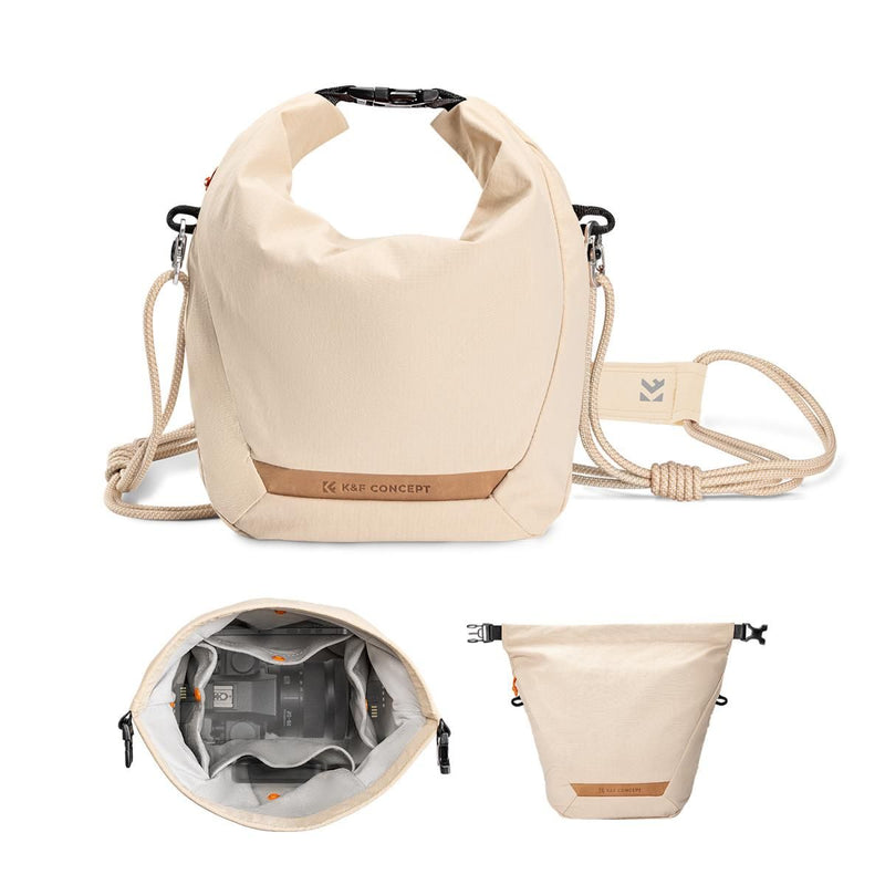 K&F Concept Urban Wander 11 Camera Sling Bag 5L (Beige)