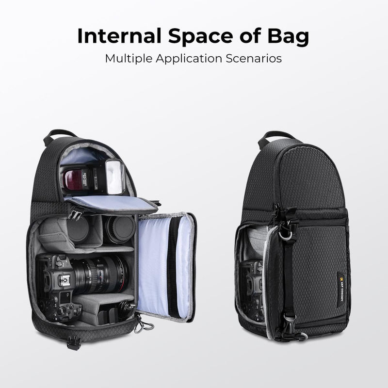 K&F Concept Sling Camera Bag (Black)