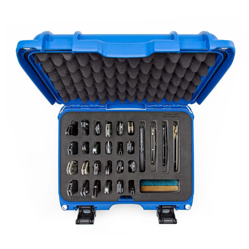 Nanuk 915 Case for 28 Knives (Blue)