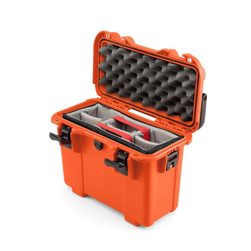 Nanuk T30 Top Loader Case with Padded Divider (Orange)