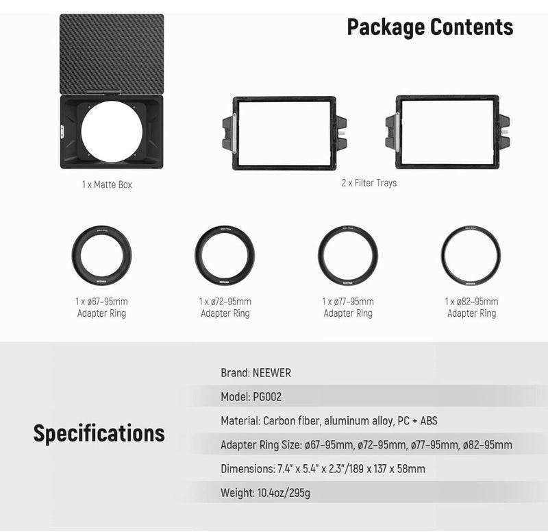 Neewer PG002 Mini Mattebox