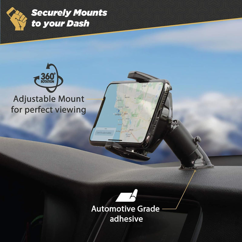 Scosche MagicGrip Qi Wireless Charging Auto-Sensing Dash Mount