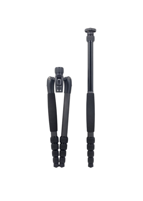 Sirui A-1205 Carbon Fibre Tripod with Y-11 Ball Head and Convertible Monopod Leg