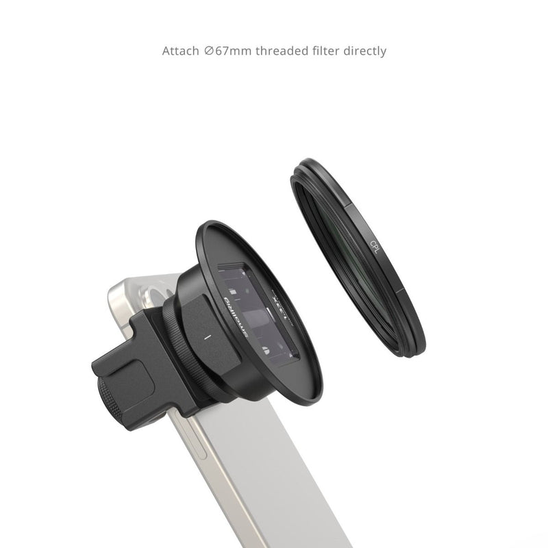 SmallRig 1.33x Anamorphic Lens for Mobile Phone (T-mount) 4590