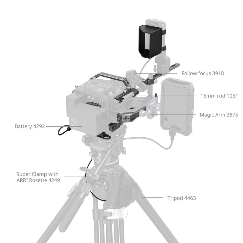 SmallRig Advanced Cage Kit for Canon C400 4946