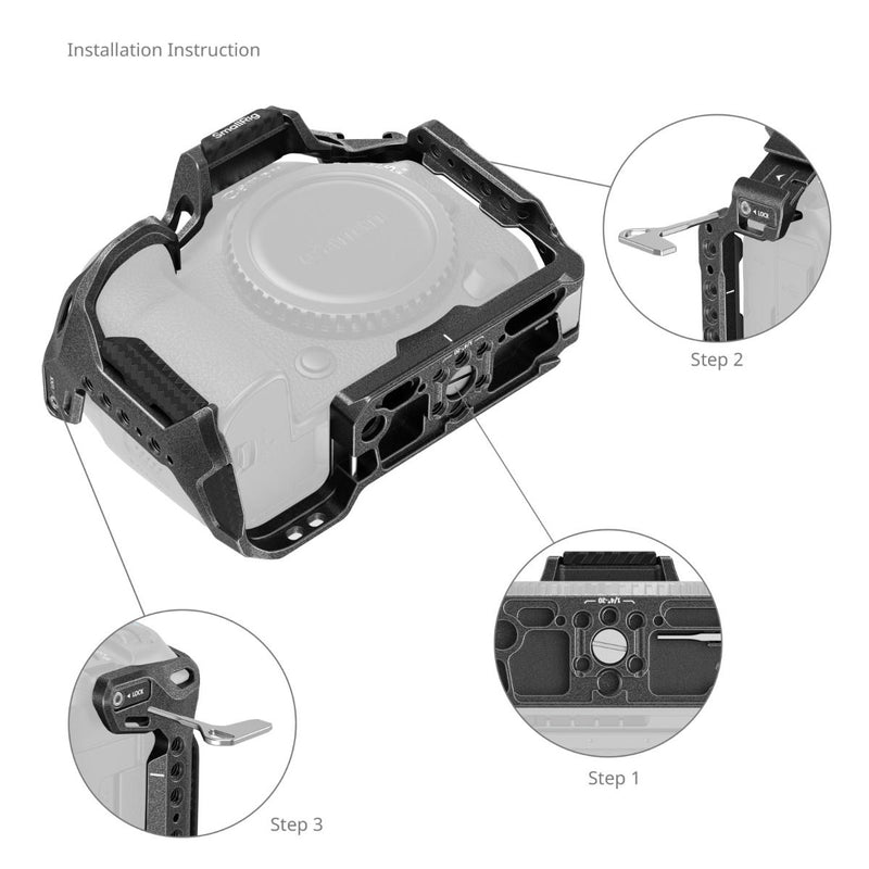 SmallRig Black Mamba Cage for Canon EOS R5 Mark II 4975