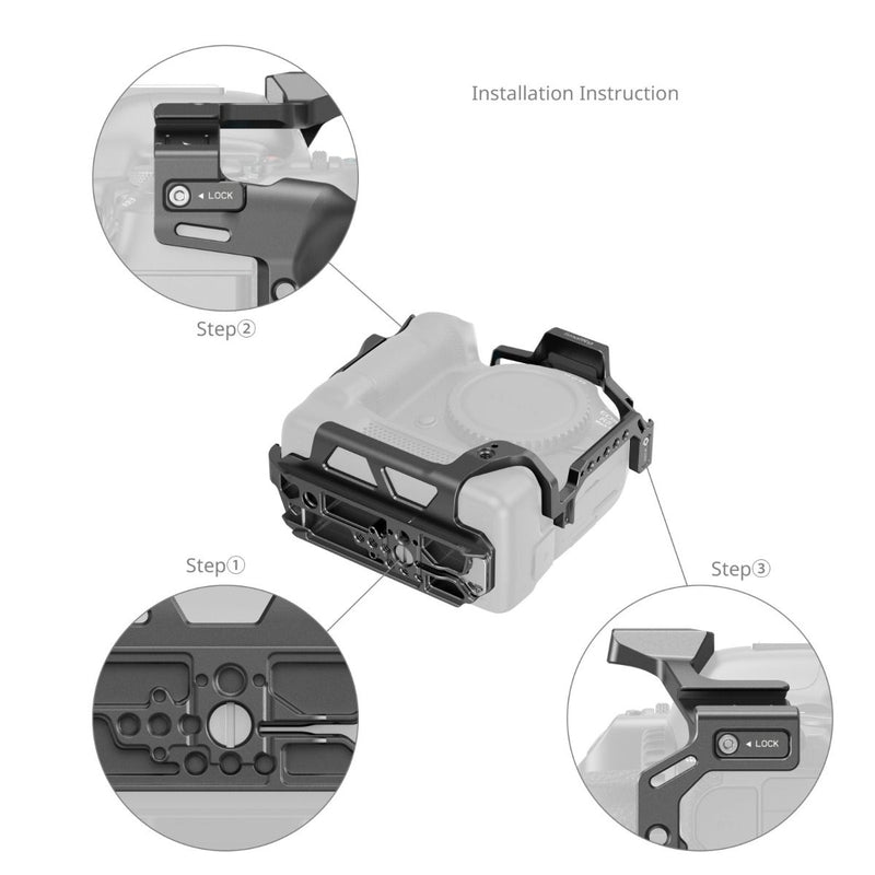 SmallRig Cage for Canon EOS R5 Mark II with Cooling Fan CF-R20EP 5092