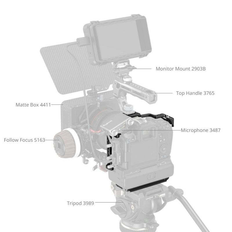 SmallRig Cage for Canon EOS R5 Mark II with Cooling Fan CF-R20EP 5092