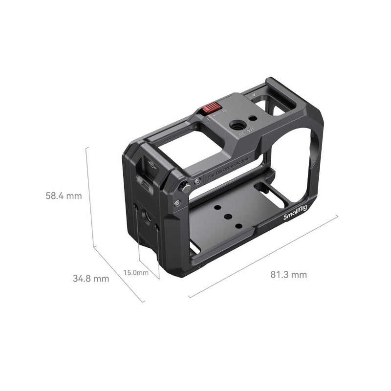 SmallRig Cage for DJI Osmo Action 3/4/5 Pro Camera 4119C