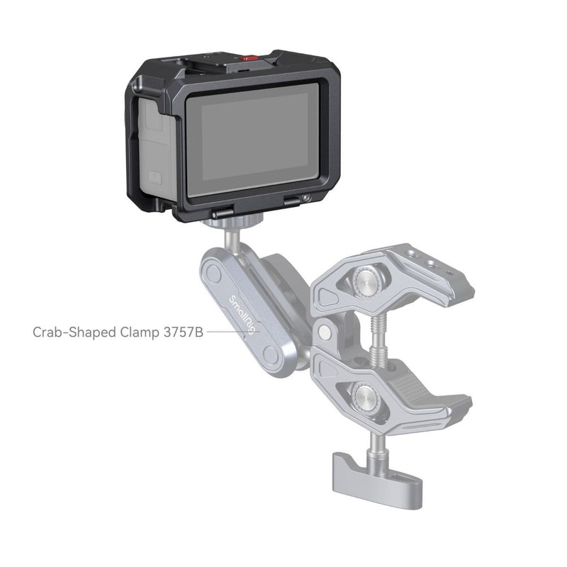 SmallRig Cage for DJI Osmo Action 3/4/5 Pro Camera 4119C