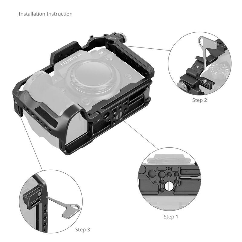 SmallRig Cage for FUJIFILM X-H2 / X-H2S 3934B