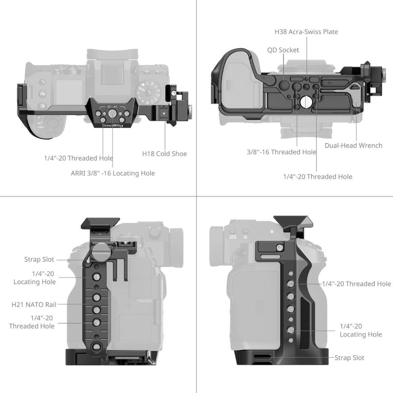 SmallRig Cage for FUJIFILM X-H2 / X-H2S 3934B