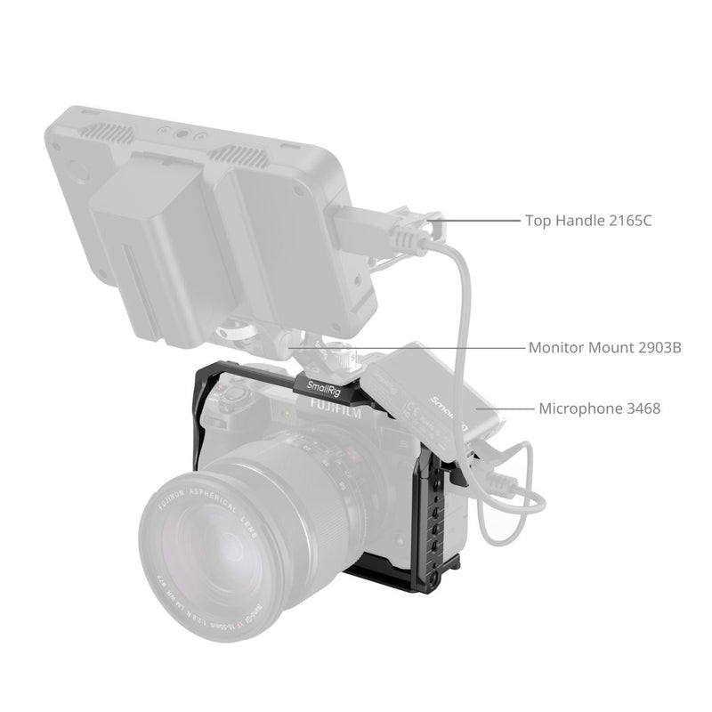 SmallRig Cage for FUJIFILM X-H2 / X-H2S 3934B