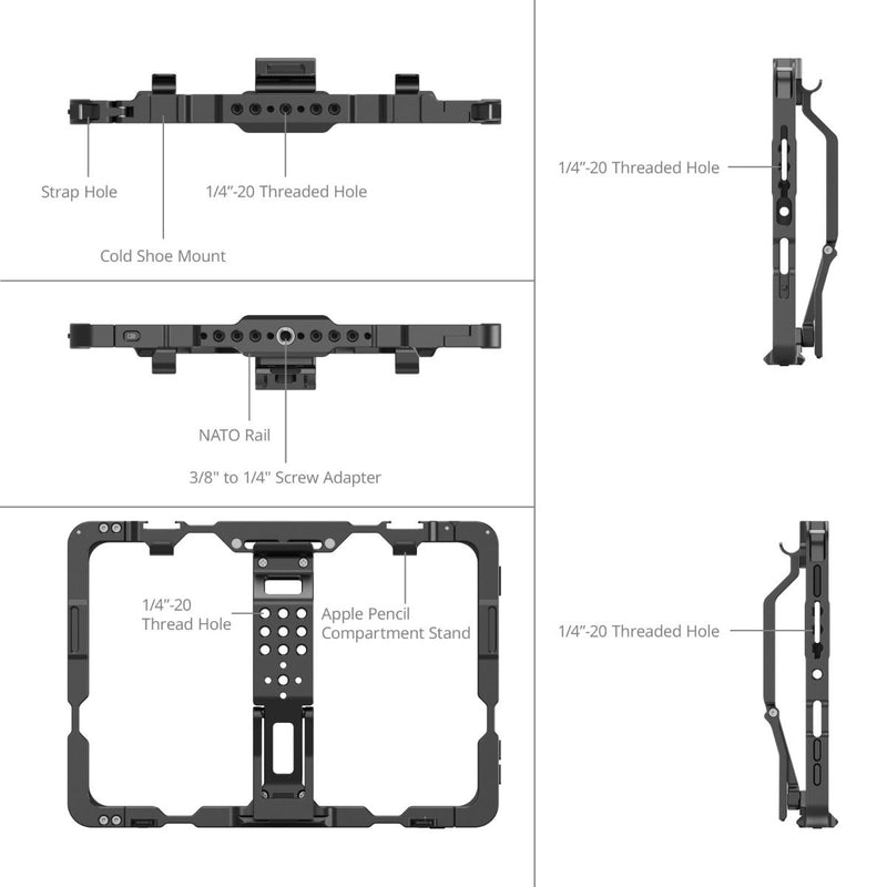 SmallRig Cage for iPad mini 6 / A17 Pro MD5058