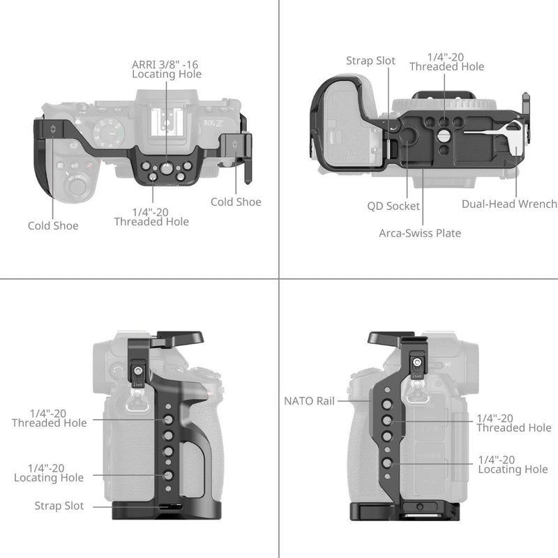 SmallRig Cage for Nikon Z50 II 4980