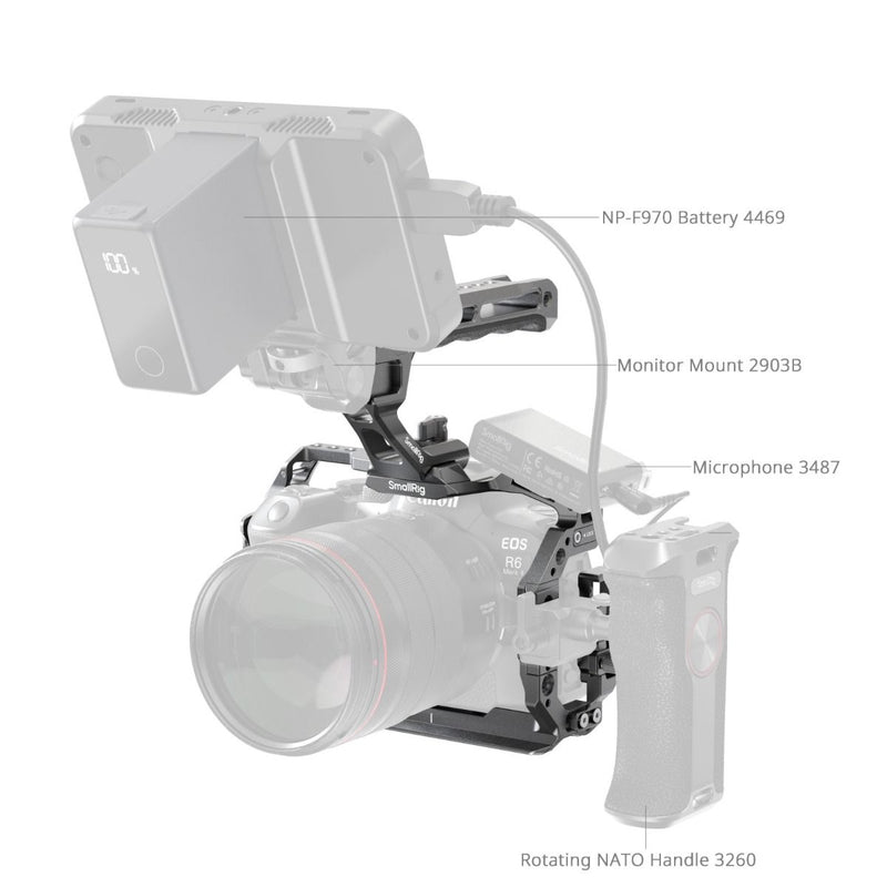 SmallRig Cage Kit for Canon EOS R6 Mark II 5197