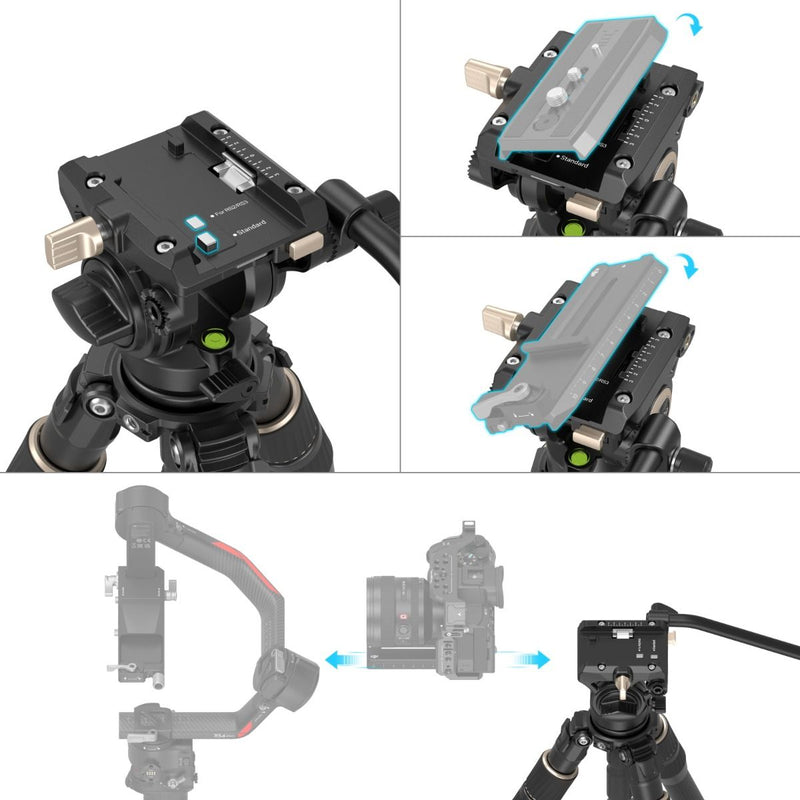 SmallRig Carbon Fiber Tripod Kit FT-S303 4643