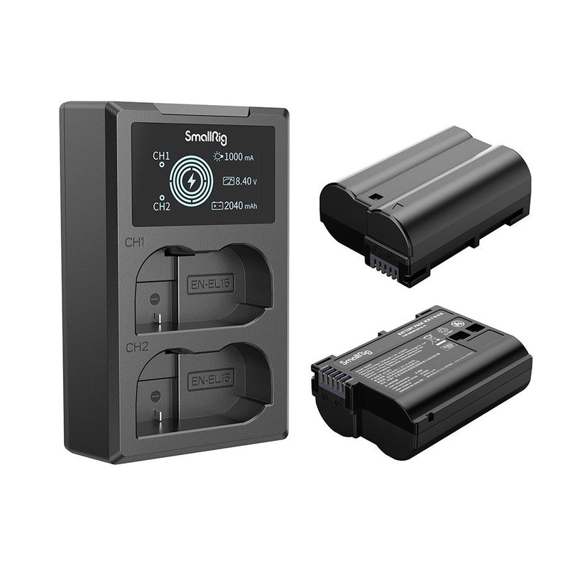 SmallRig EN-EL15 Camera Battery and Charger Kit 3820B