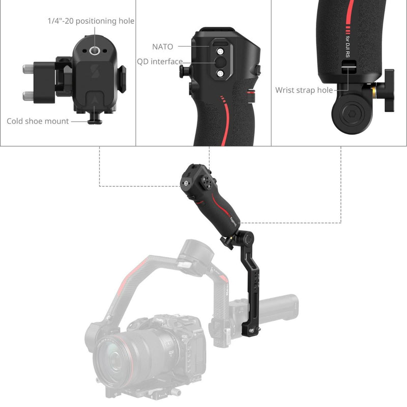 SmallRig Focus Control Sling Handle for DJI RS Series 4326