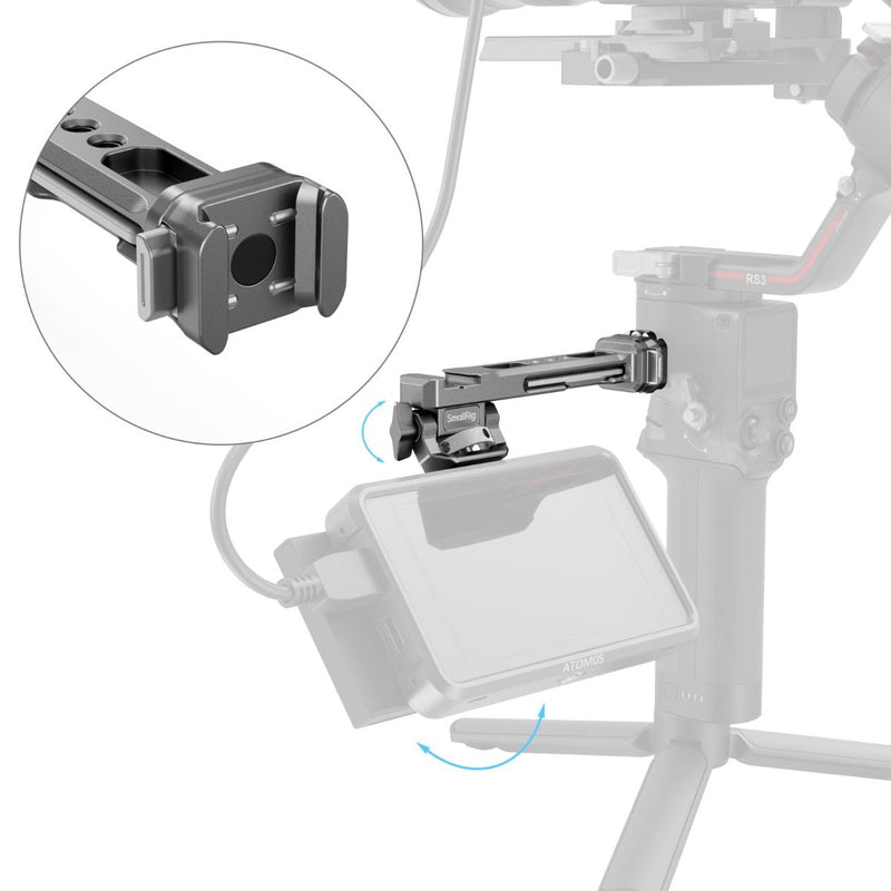 SmallRig HawkLock H21 Monitor Support for DJI Stabilizers 4637