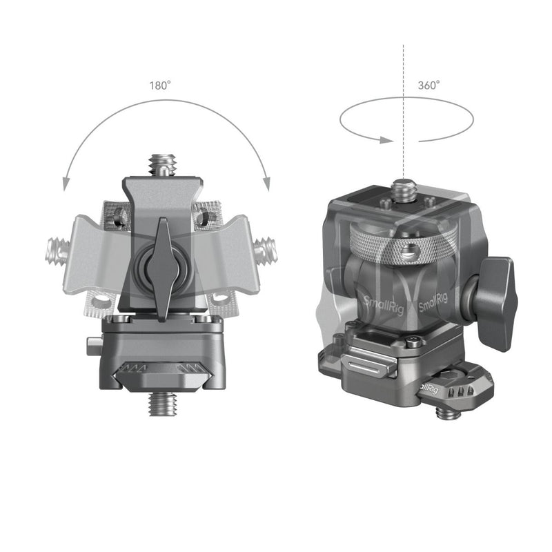 SmallRig HawkLock H21 Quick Release Monitor Support with NATO Clamp 4487