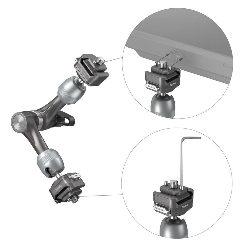 SmallRig HawkLock H21 Quick Release Rosette Magic  Arm (7") 4490