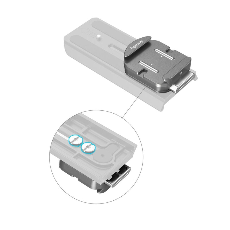 SmallRig HawkLock H38 Arca-Swiss Quick Release Mount Plate 4486