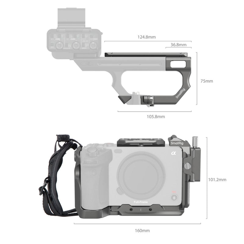 SmallRig HawkLock Quick Release Advanced Cage Kit for Sony FX3 / FX30 4771