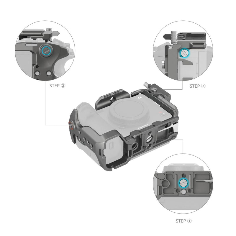 SmallRig HawkLock Quick Release Cage Kit for Sony FX3 / FX30 4770