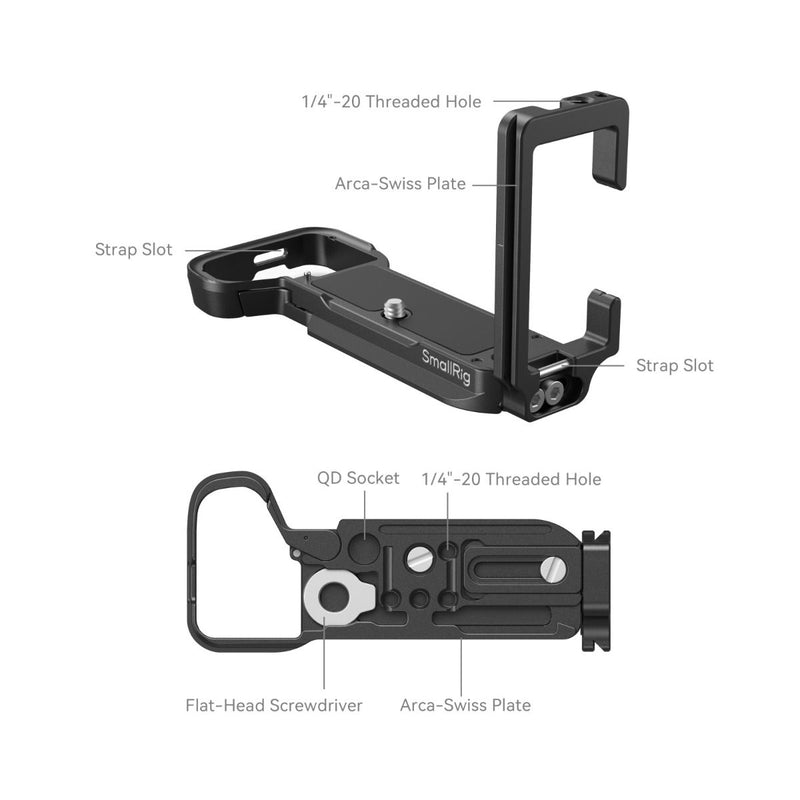 SmallRig L-Bracket for Sony Alpha 7C II / Alpha 7CR 4569