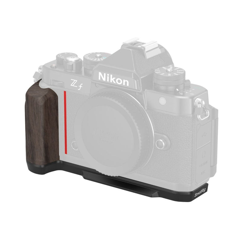 SmallRig L-Shape Mount Plate with Wooden Handle for Nikon Z f 4801